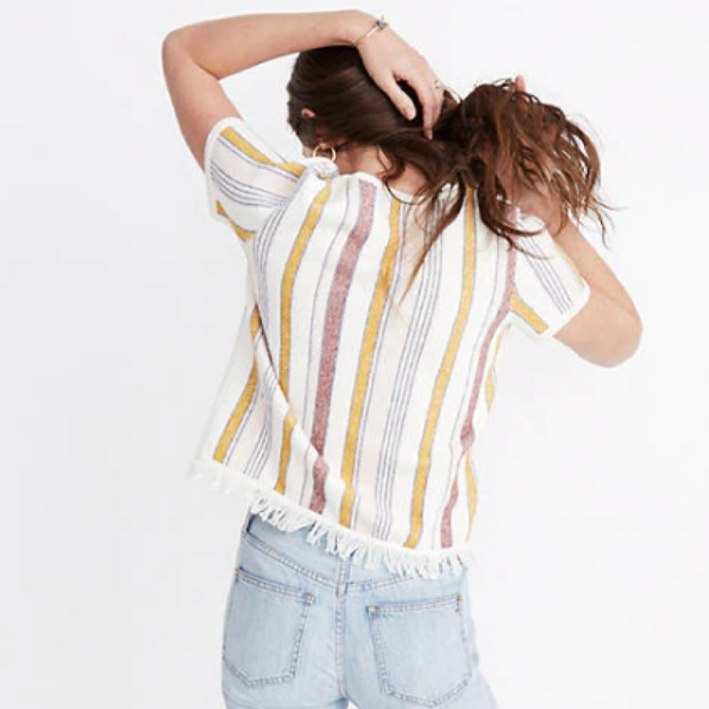 Madewell Blakley stripped sweater tee - Picture 7 of 8
